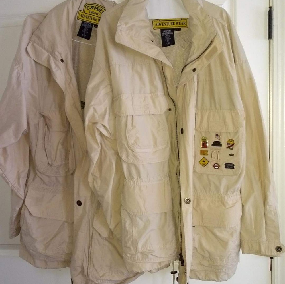 LAND ROVER Camel Trophy XL jacket Autographed